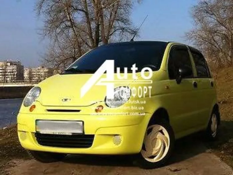 Лобовое стекло на Daewoo Matiz (Хетчбек) (1998-) с установкой