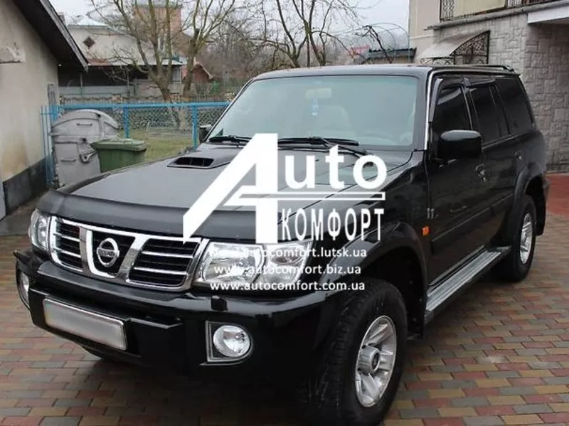 Лобовое стекло на Nissan Patrol GR Y61 (Внедорожник) (1997-2010) с уст