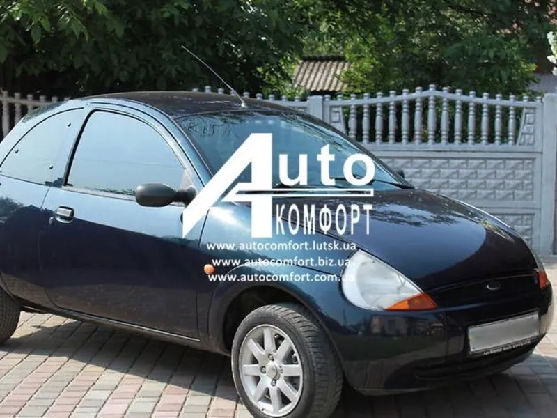 Лобовое стекло на Ford Ka (Хетчбек) (1996-2008) с установкой