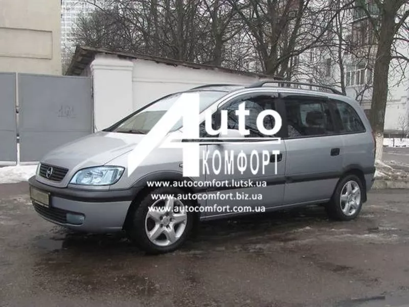 Лобовое стекло на Opel Zafira A (Минивен) (1999-2005) с установкой