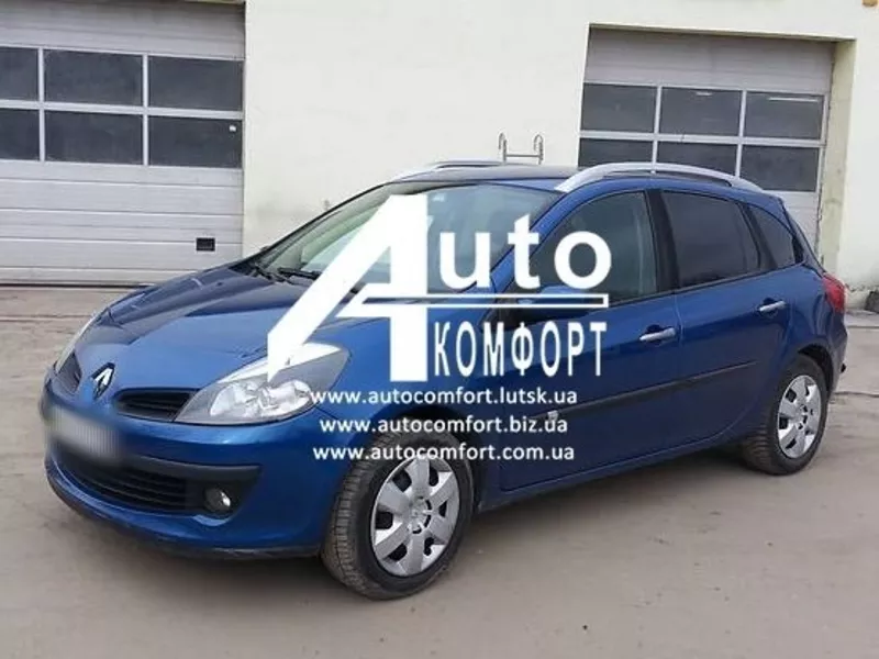 Лобовое стекло на Renault Clio (Хетчбек,  Комби) (2006-2012) с установк