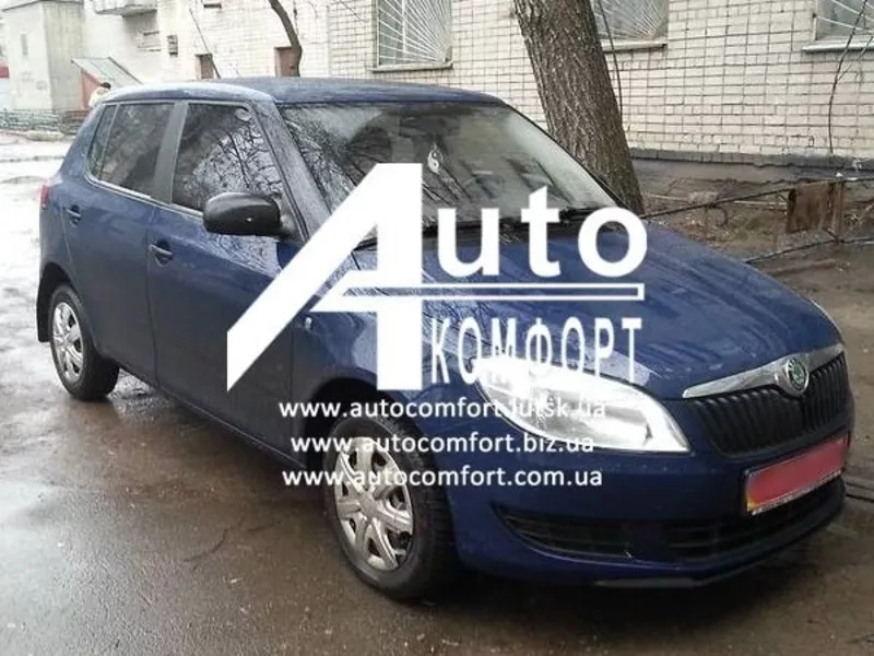 Лобовое стекло на Skoda Fabia New,  Skoda Roomster (Хетчбек,  Комби,  ...