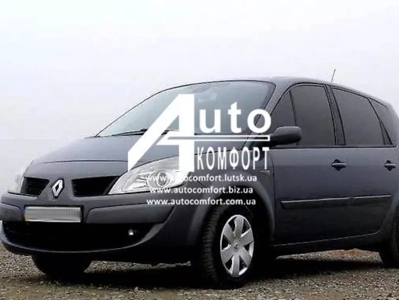 Лобовое стекло на Renault Scenic (2003-2009) с установкой