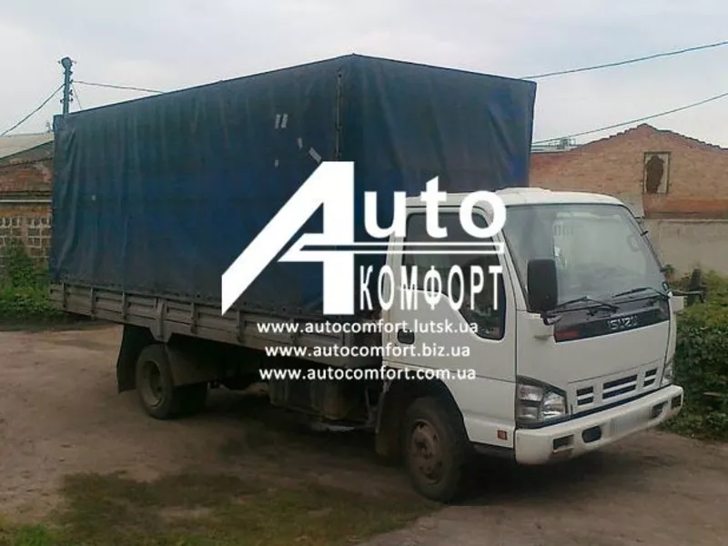 Лобовое стекло на Isuzu NPR/NQR (Грузовик) (1995-2008) с установкой