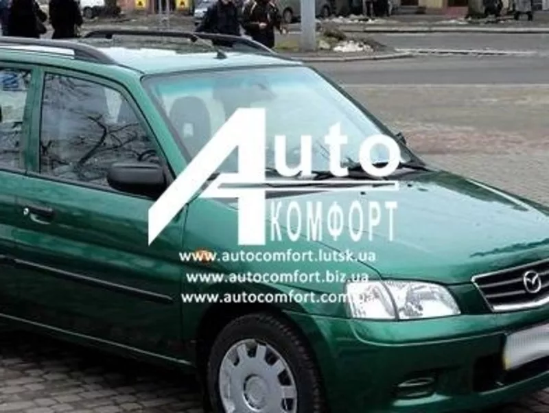 Лобовое стекло на Mazda Demio (Минивен) (1998-2003) с установкой