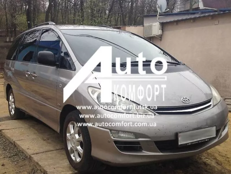 Лобовое стекло на Toyota Previa (Минивен) (2000-2006) с установкой