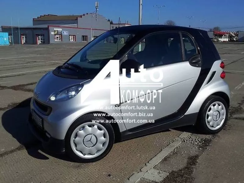 Лобовое стекло на Smart Fortwo (Хетчбек,  Кабриолет) (1998-2007) с уста