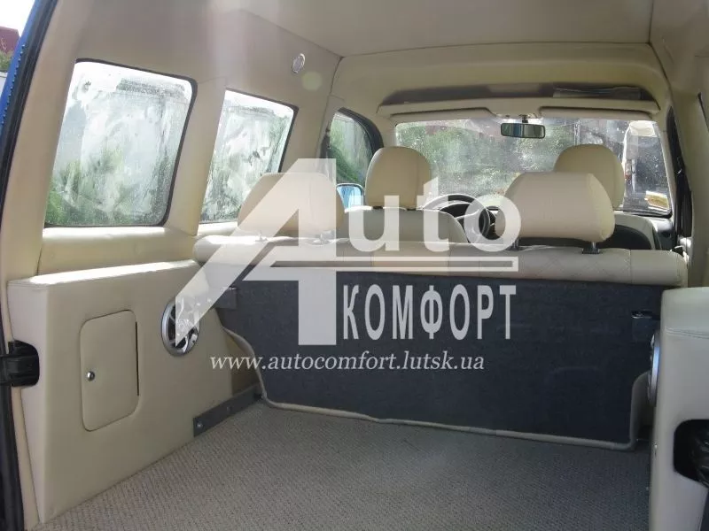 Перетяжка (переоборудование) салона Renault Kangoo