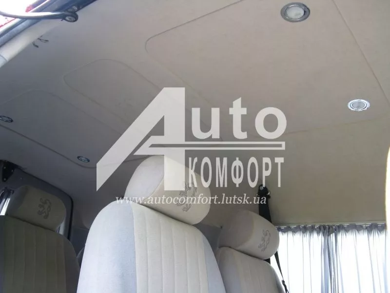 Перетяжка (переоборудование) салона Peugeot Expert 2