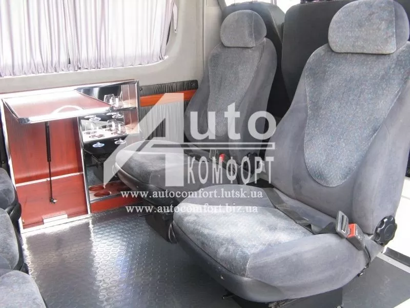 Перетяжка (переоборудование) салона Mercedes-Benz Sprinter NCV 3 3