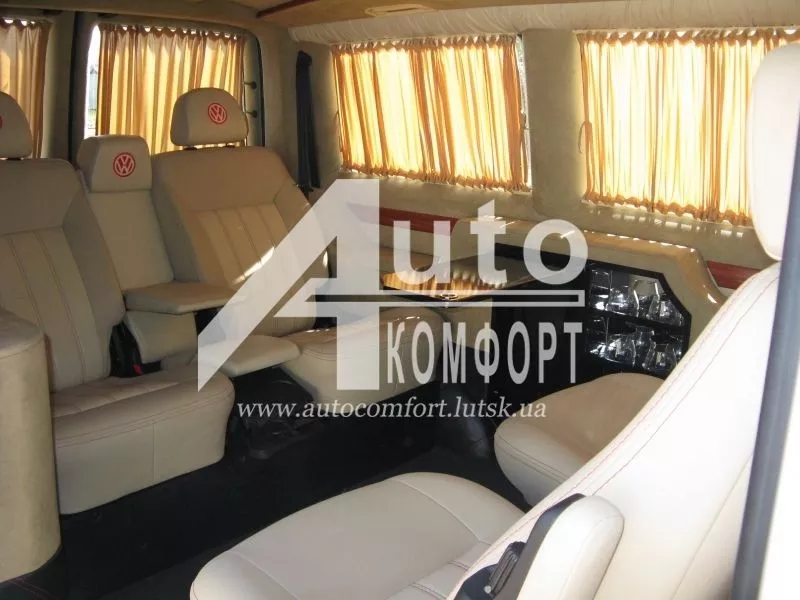 Перетяжка (переоборудование) салона Volkswagen T5