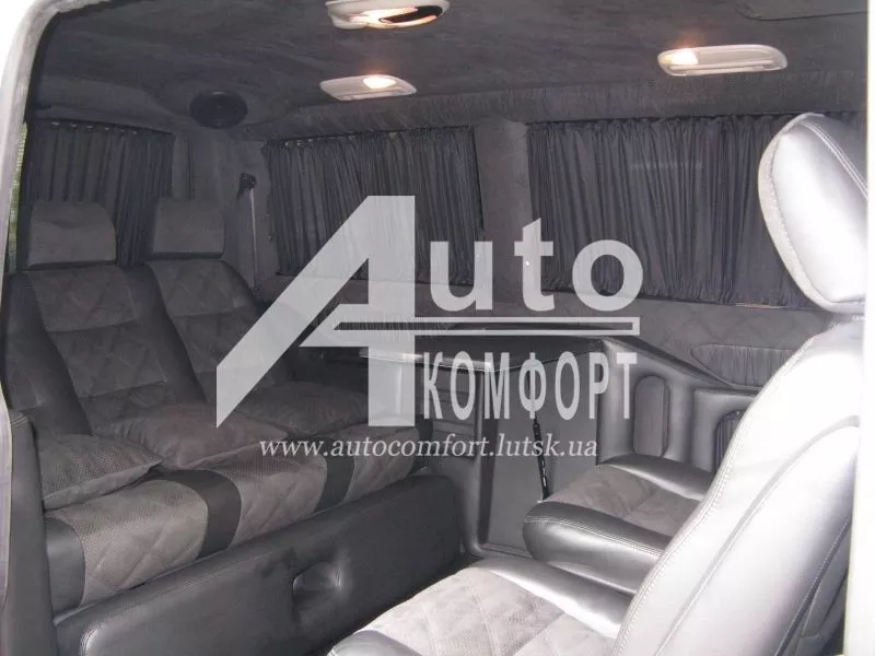 Перетяжка (переоборудование) салона Volkswagen T5 2