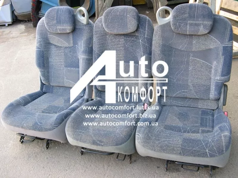 Автосидения б. у. Renault Scenic (Рено Сценик) 3 шт. 