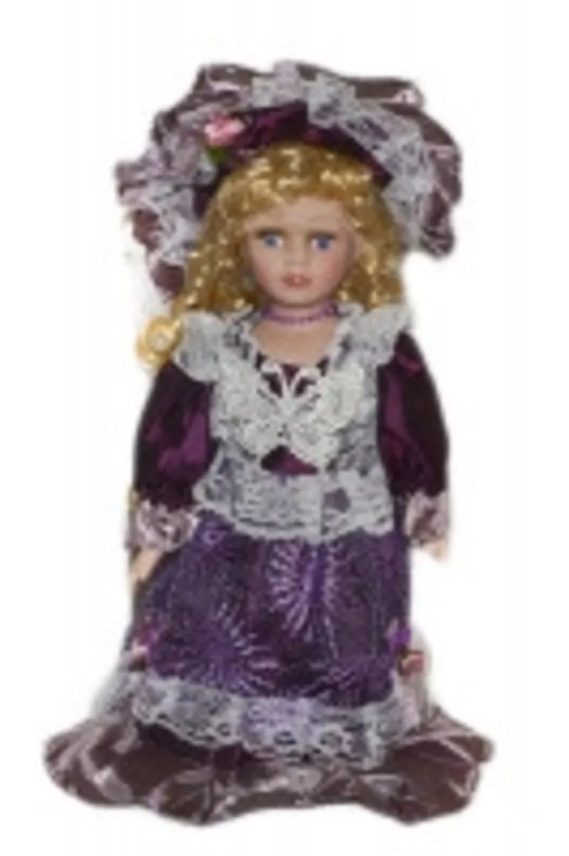 Кукла фарфоровая 30 см. 3