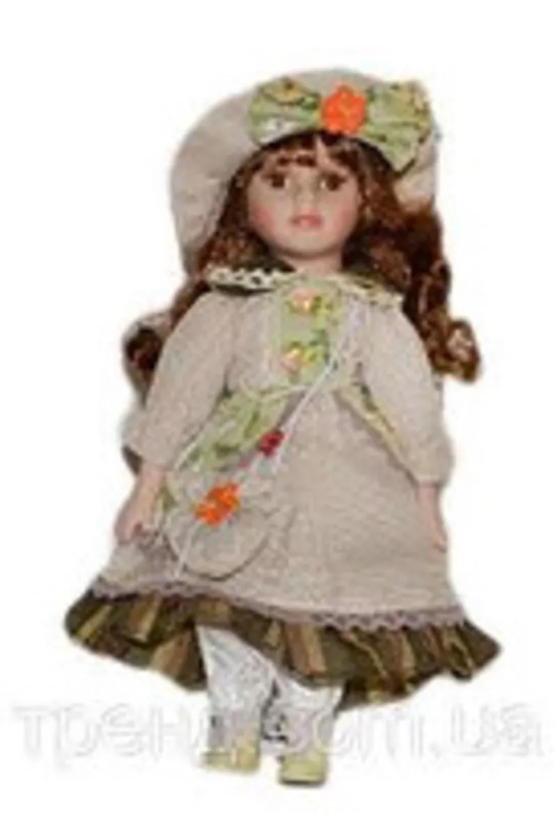 Кукла фарфоровая 30 см. 10