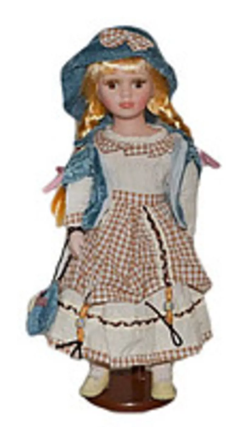 Кукла фарфоровая 40 см. 6