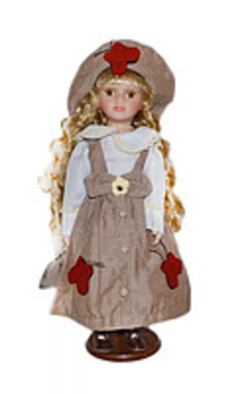 Кукла фарфоровая 40 см. 7