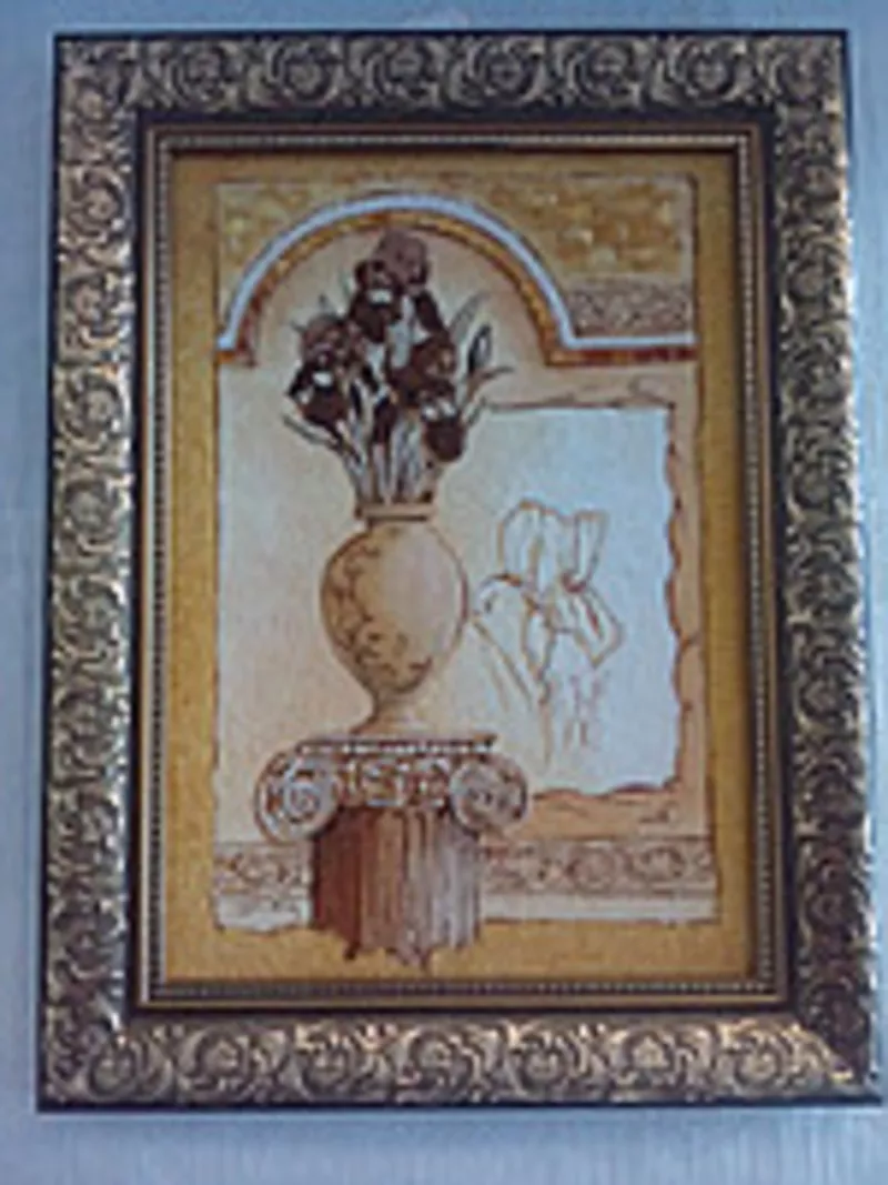 Картины из янтарной крошки
