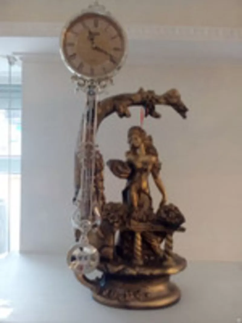 Часы каминные - керамика