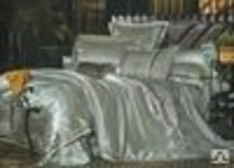 Жаккардовое постельное белье с кружевом ТМ 