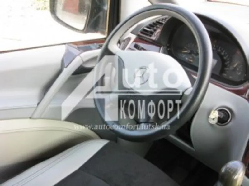 Перетяжка руля автомобиля кожей