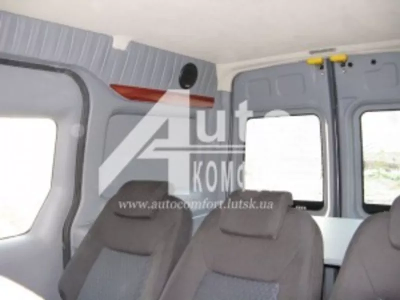 Перетяжка (переоборудование) салона Ford Transit (Tourneo) Connect (Фо