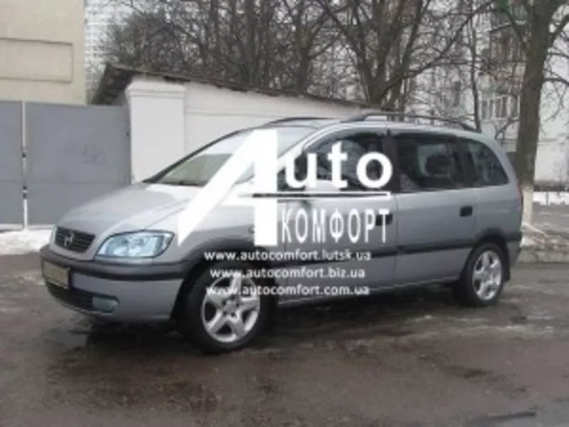 Лобовое стекло на Opel Zafira A (Минивэн) (1999-2005) с установкой