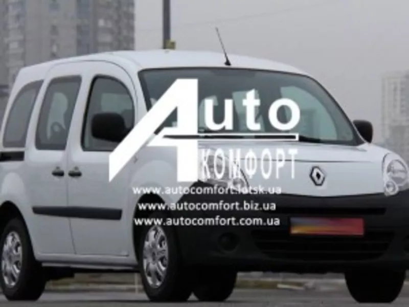 Лобовое стекло на Renault Kangoo (2008-) с установкой