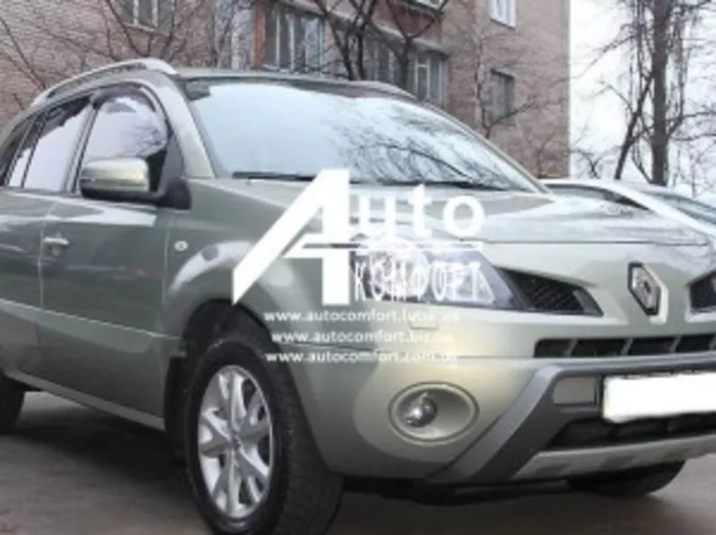 Лобовое стекло на Renault Koleos (2008-),  Samsung QM5 (2008-) с устано