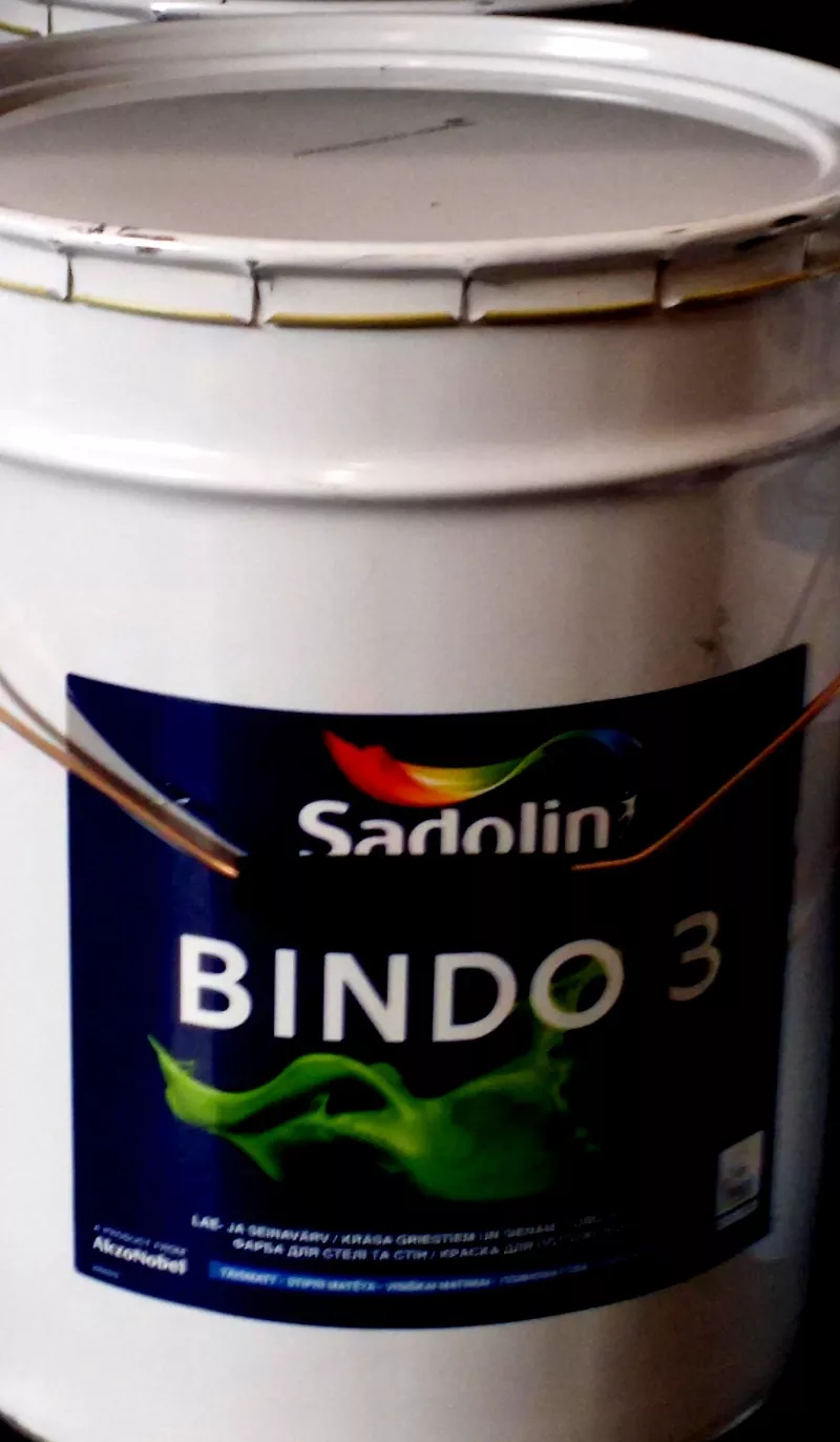 Краска для стен SADOLIN BINDO 3 -качественно, недорого т. 067 508 53 44 2