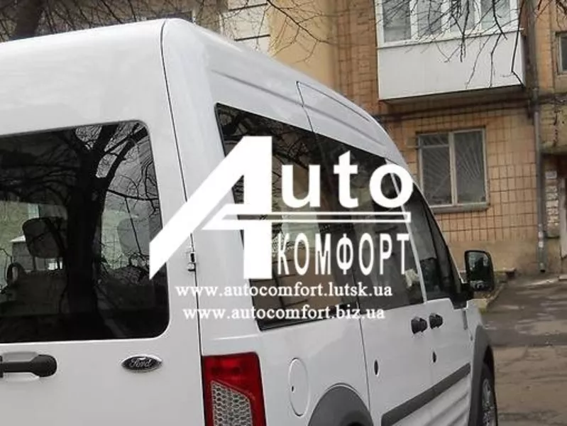 Задний салон,  правое окно,  (длинная база) Ford Transit (Tourneo) Conne