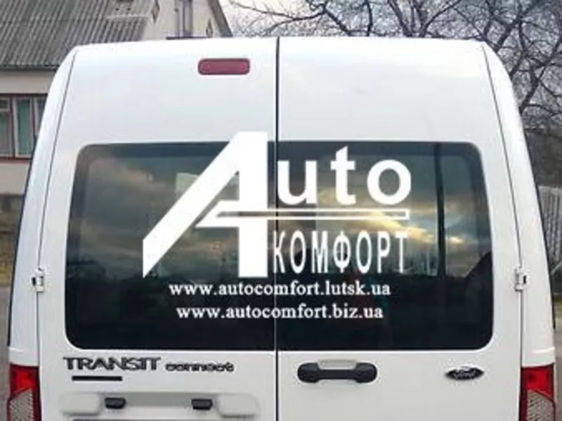 Заднее стекло (распашонка левая) без электрообогрева на Ford Transit 