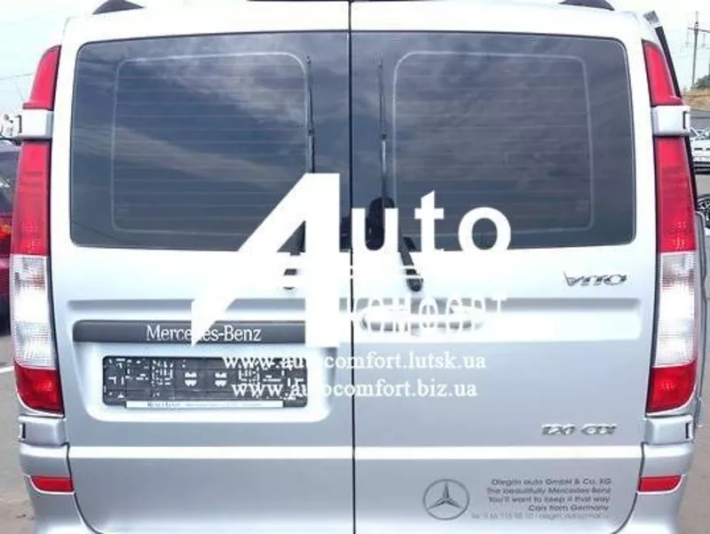 Заднее стекло (распашонка левая) без Э.О на Mercedes-Benz Vito 04- 