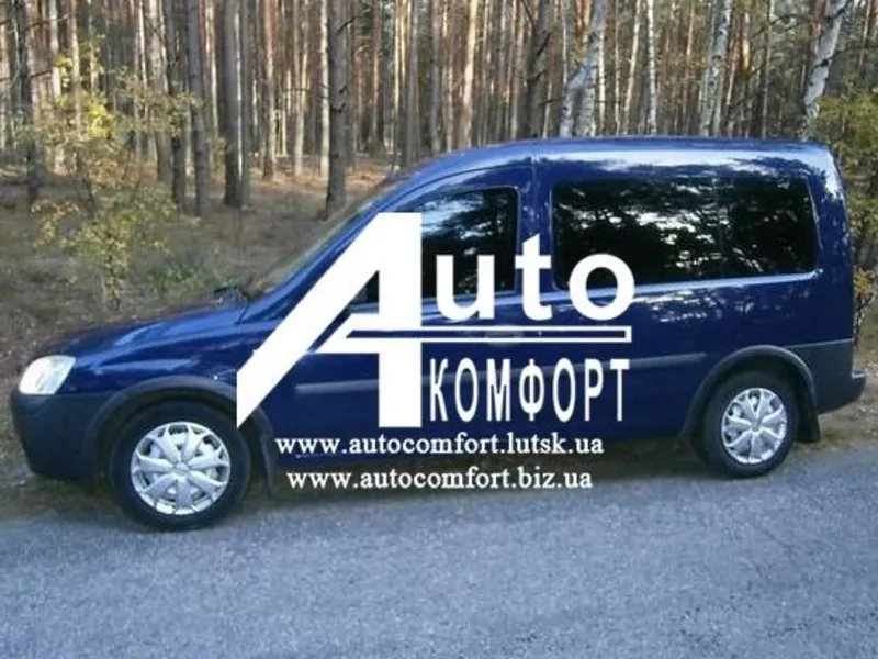 Тонировка автостекол на автомобиль Opel Combo C (2001–2011) 