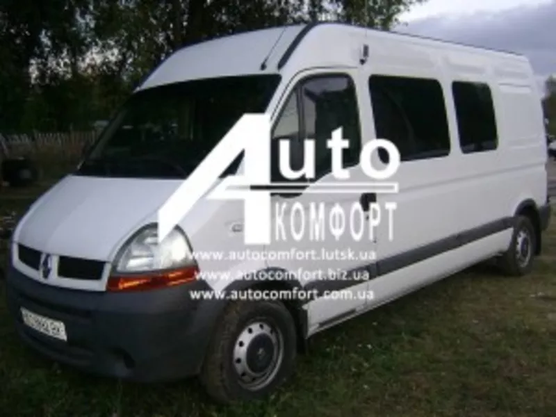 Установка (врезка) автостекла на Renault Master,  Opel Movano,  Nissan I