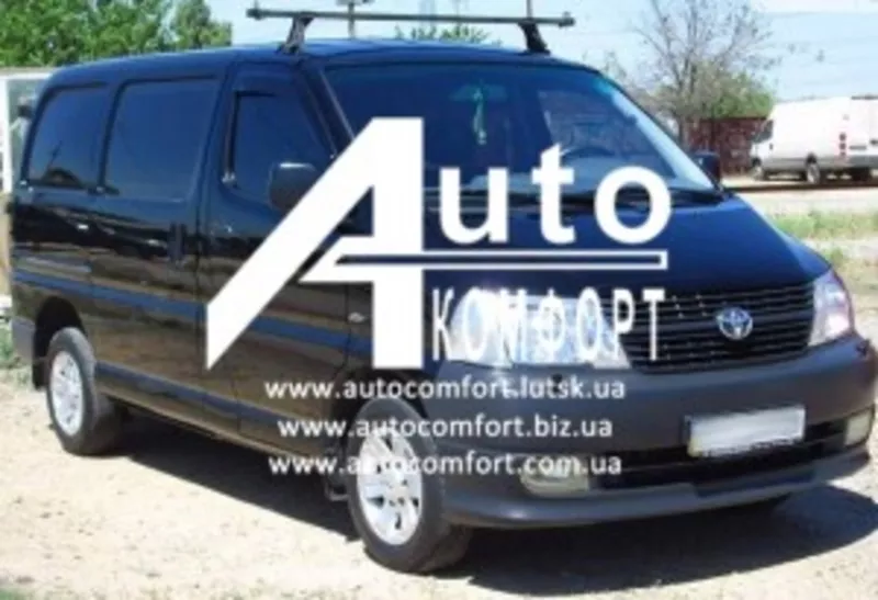 Тонировка автостекла на автомобиль Toyota Hiace 