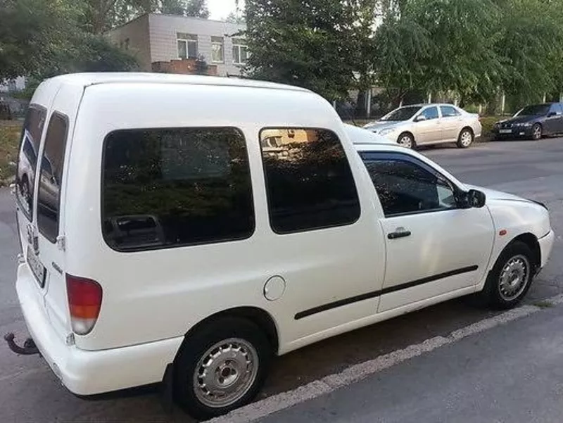 Тонировка автостекол на автомобиль VW Caddy,  Siat Inka (97-03) 