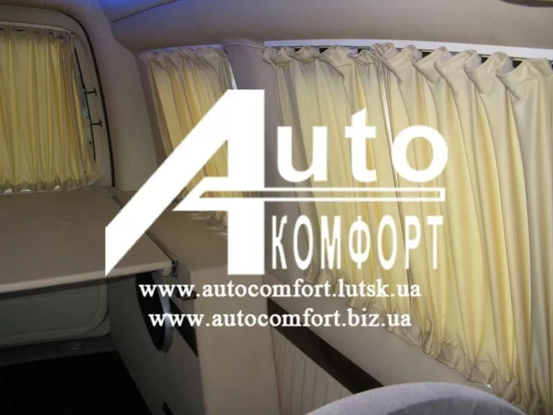 Шторки в Volkswagen Caddy,  Fiat Doblo,  Peugeot Partner,  Citroën Berlin 2