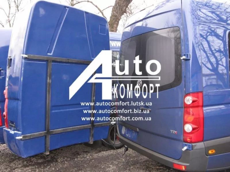 Задний навесной багажник-рюкзак на Volkswagen Crafter