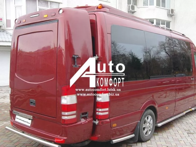 Задний навесной багажник-рюкзак на Mercedes-Benz Sprinter II (NCV 3) 2