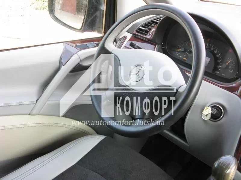 Перетяжка руля автомобиля кожей 